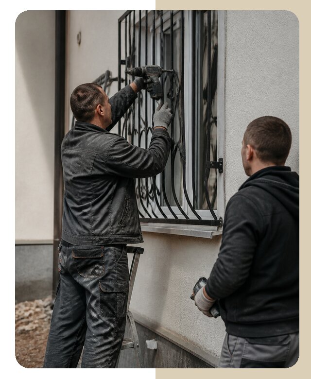 Установка наружных решеток в Вологде от 5033 р. | ДвериЛегко-Вгд